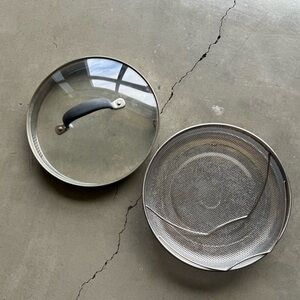 Instant Pot / Stainless Steel Steamer Basket + Glass Lid Set